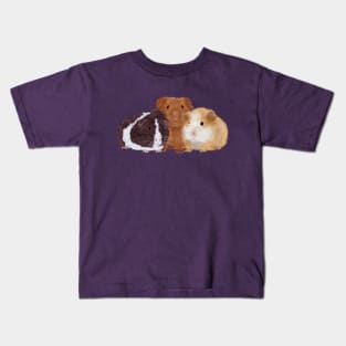 Three Guinea Pigs Kids T-Shirt